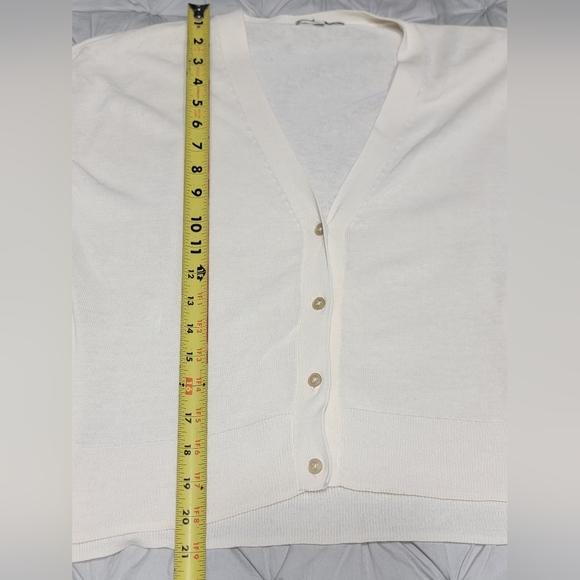 Madewell Cream Cardigan Women's Size XS - Picture 10 of 10